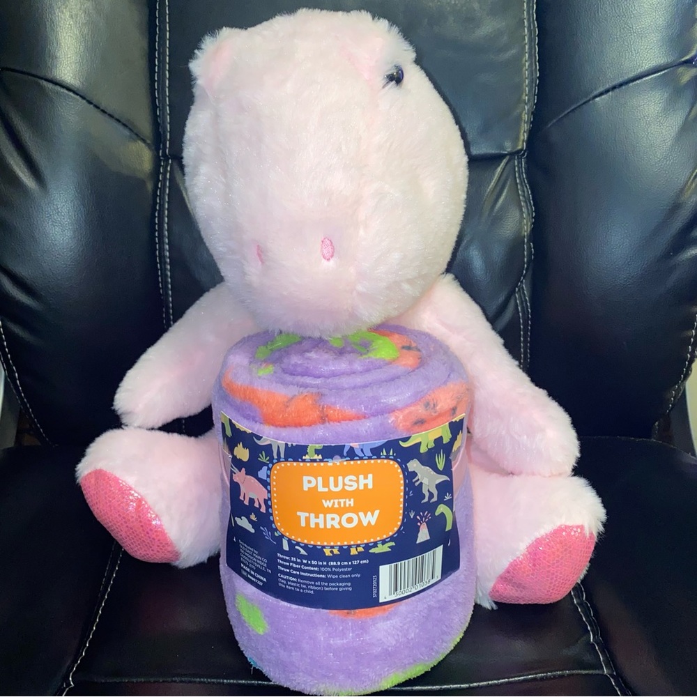 Kids‎ Plush With Throw